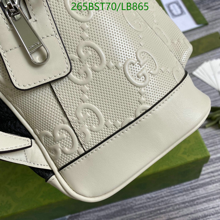 Gucci Bag-(Mirror)-Backpack-,Code: LB865,$: 265USD