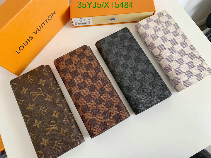 LV Bags-(4A)-Wallet-,Code: XT5484,$: 35USD