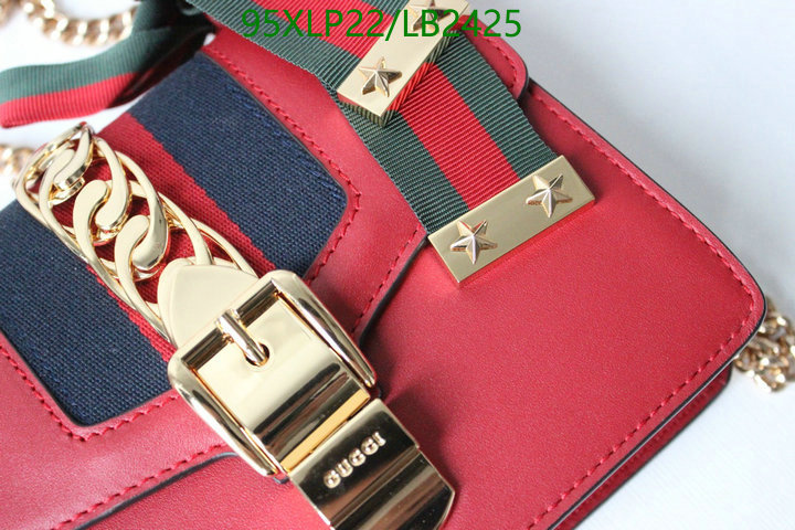 Gucci Bag-(4A)-Diagonal-,Code: LB2425,$: 95USD