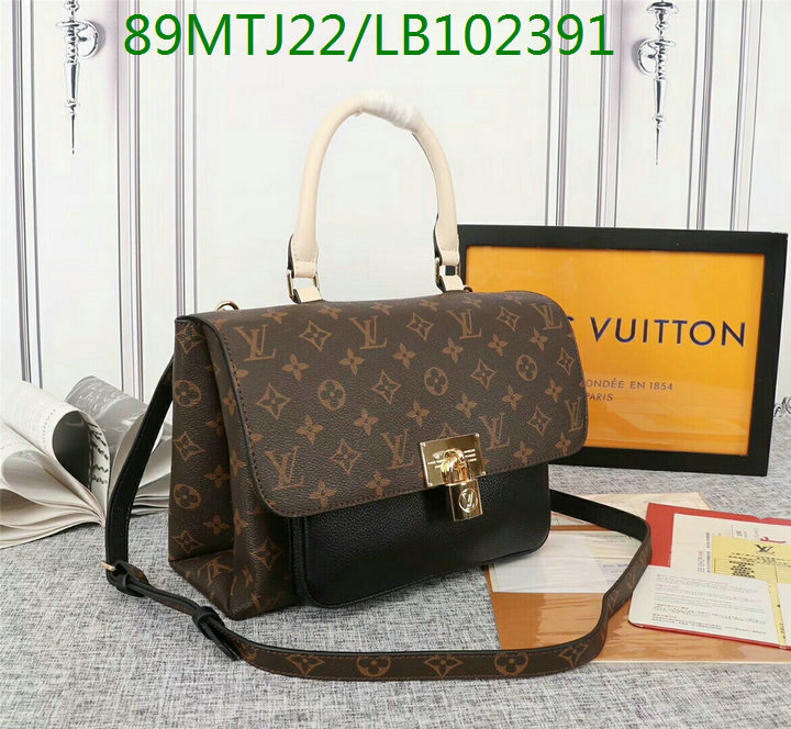 LV Bags-(4A)-Handbag Collection-,Code: LB102391,$:89USD