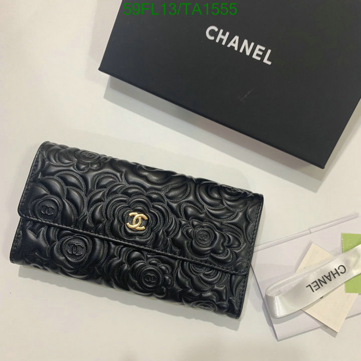 Chanel Bags ( 4A )-Wallet-,Code: TA1555,$: 59USD