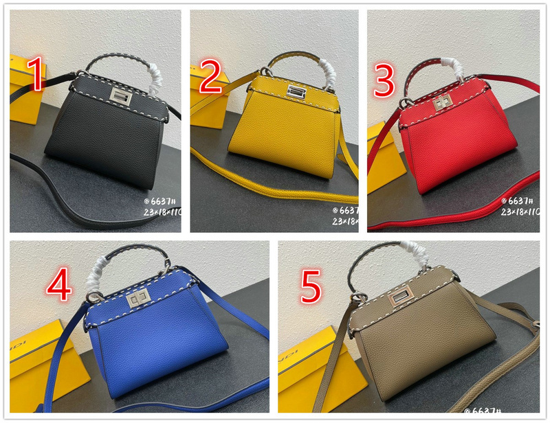 Fendi Bag-(4A)-Peekaboo,Code: YB3566,$: 145USD