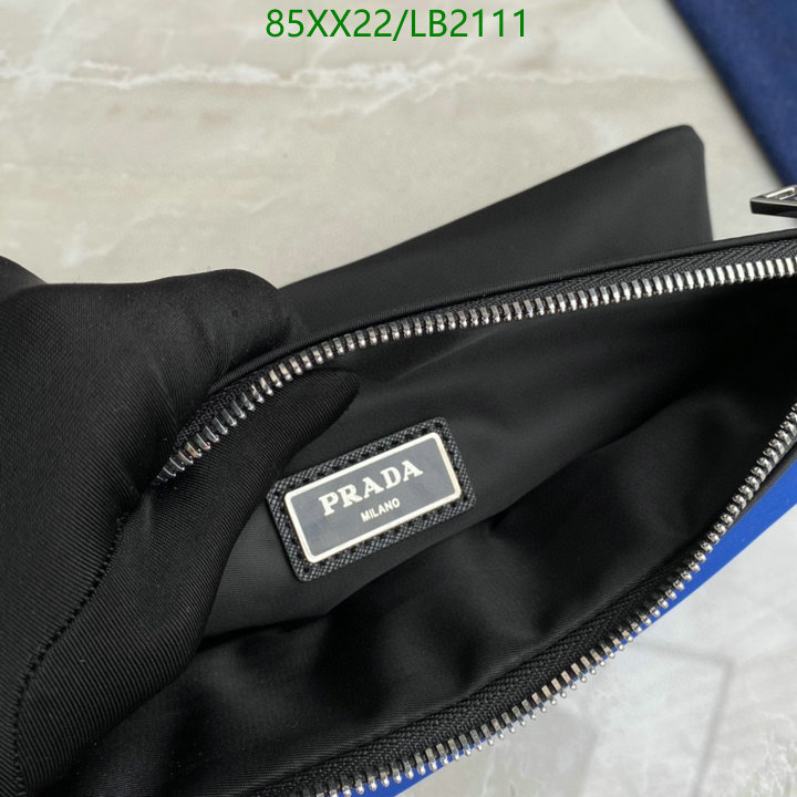 Prada Bag-(Mirror)-Diagonal-,Code: LB2111,$: 85USD