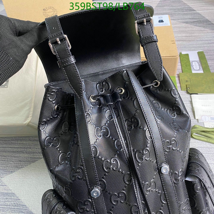 Gucci Bag-(Mirror)-Backpack-,Code: LB764,$: 359USD