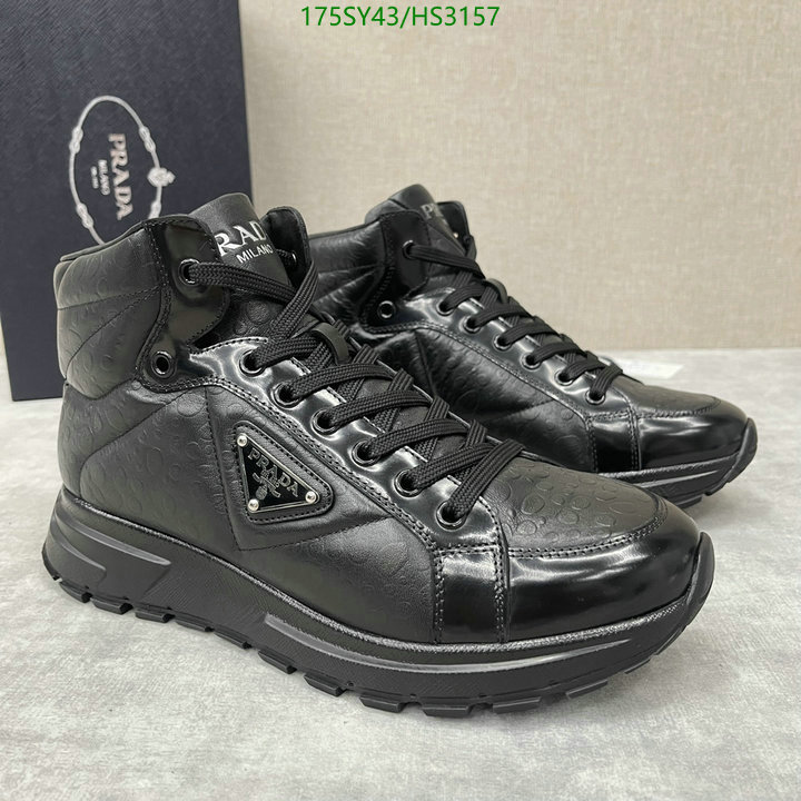 Men shoes-Prada, Code: HS3157,$: 175USD