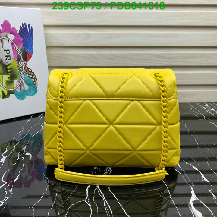 Prada Bag-(Mirror)-Diagonal-,Code: PDB041618,$: 239USD