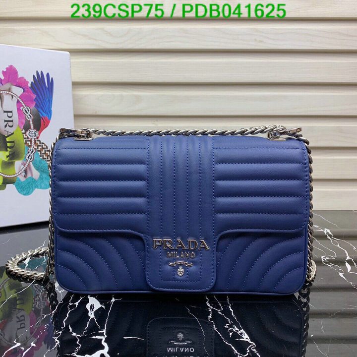 Prada Bag-(Mirror)-Diagonal-,Code: PDB041625,$: 239USD