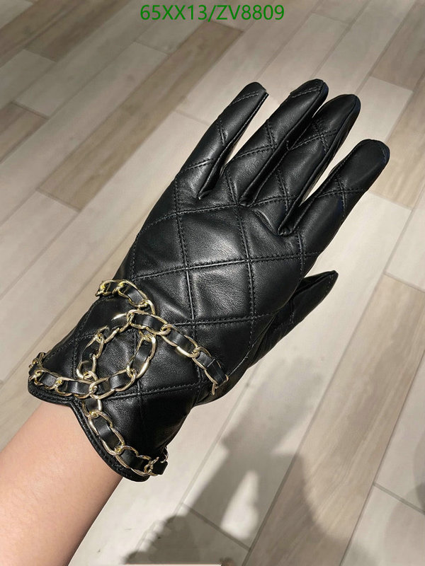 Gloves-Chanel, Code: ZV8809,$: 65USD