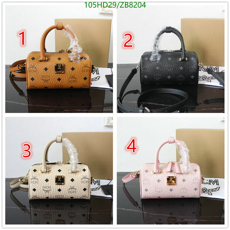 MCM Bag-(Mirror)-Diagonal-,Code: ZB8204,$: 105USD