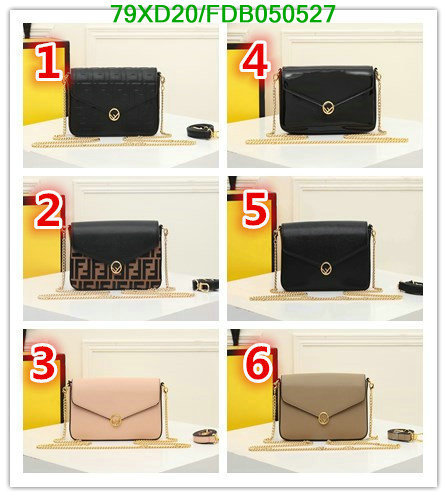 Fendi Bag-(4A)-Diagonal-,Code: FDB050527,$: 79USD