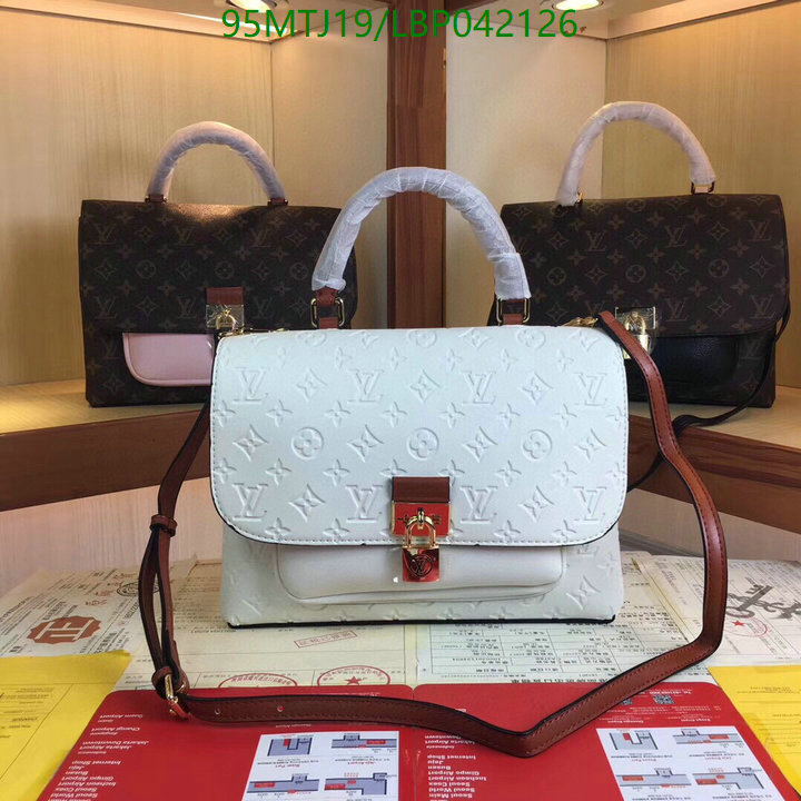 LV Bags-(4A)-Handbag Collection-,Code: LBP042126,$: 95USD