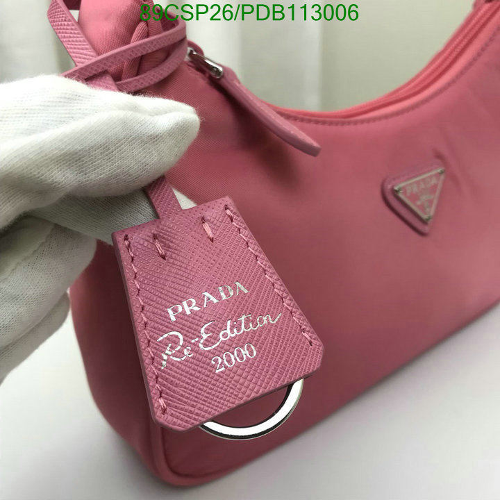 Prada Bag-(Mirror)-Re-Edition 2000,Code: PDB113006,$: 89USD