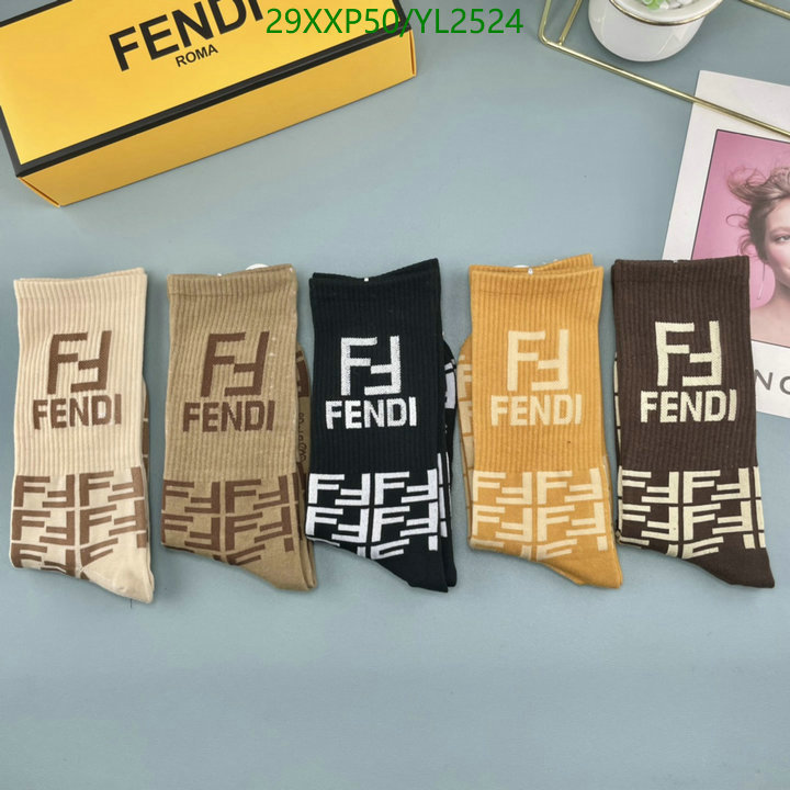 Sock-Fendi, Code: YL2524,$: 29USD