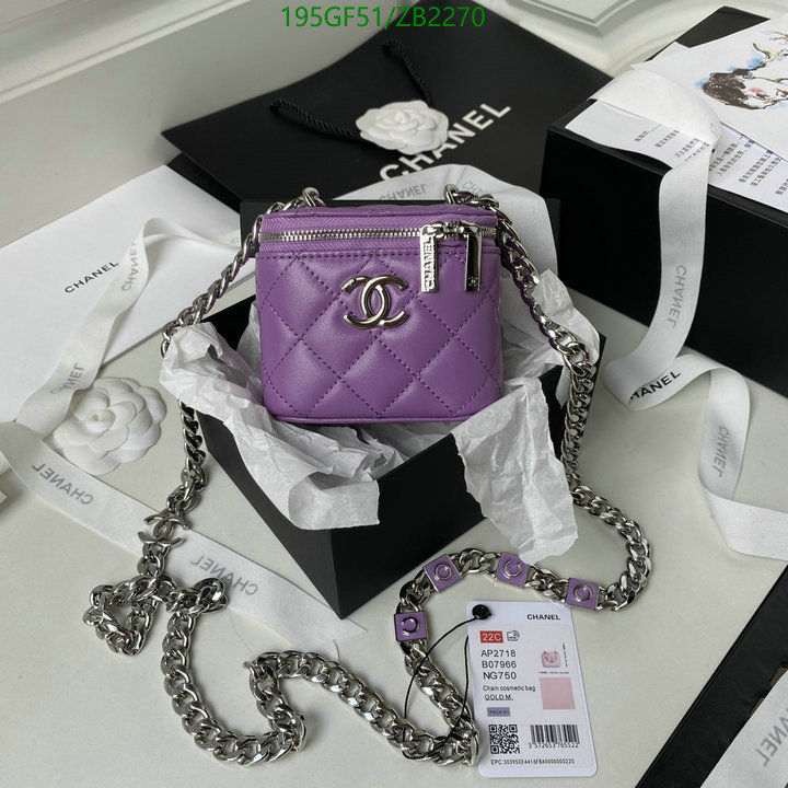 Chanel Bags -(Mirror)-Vanity--,Code: ZB2270,$: 195USD