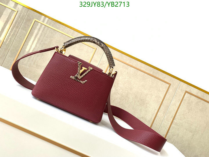 LV Bags-(Mirror)-Handbag-,Code: YB2713,$: 329USD