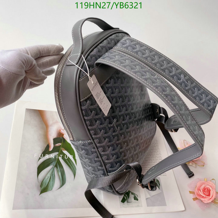 Goyard Bag-(4A)-Backpack-,Code: YB6321,$: 119USD