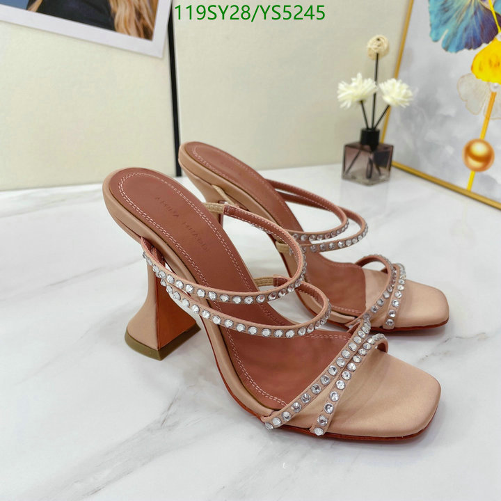 Women Shoes-Amina Muaddi, Code: YS5245,$: 119USD