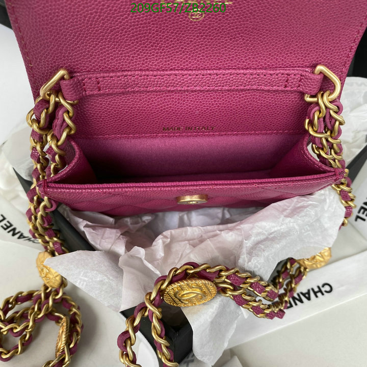 Chanel Bags -(Mirror)-Diagonal-,Code: ZB2260,$: 209USD