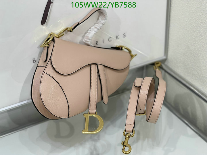 Dior Bags-(4A)-Saddle-,Code: YB7588,$: 105USD