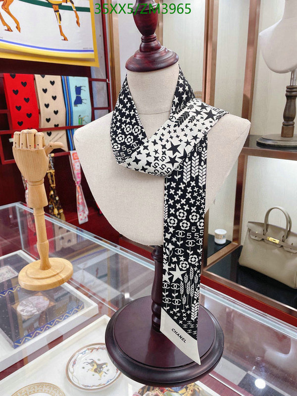 Scarf-Chanel,Code: ZM3965,$: 35USD