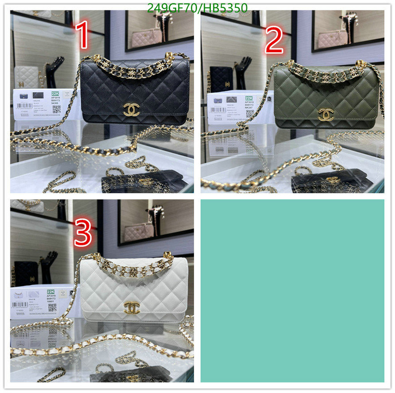 Chanel Bags -(Mirror)-Diagonal-,Code: HB5350,$: 249USD