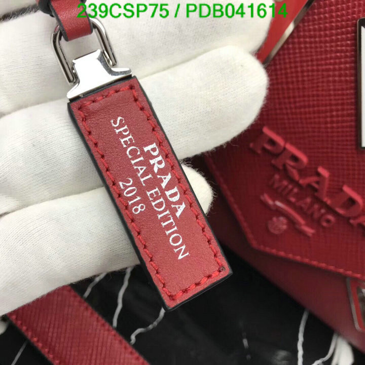 Prada Bag-(Mirror)-Diagonal-,Code: PDB041614,$: 239USD