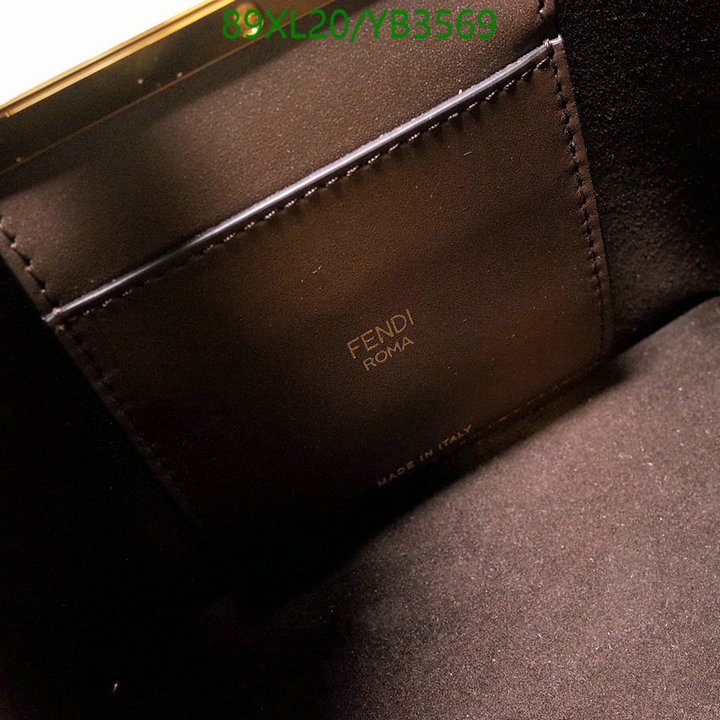 Fendi Bag-(4A)-Diagonal-,Code: YB3569,$: 89USD