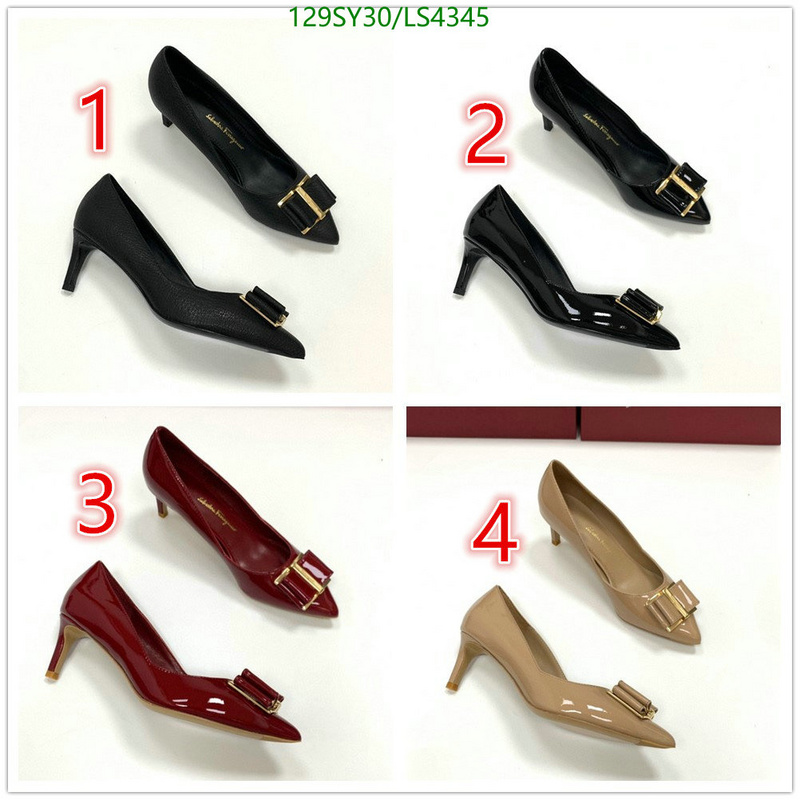 Women Shoes-Ferragamo, Code: LS4345,$: 129USD