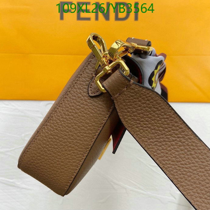 Fendi Bag-(4A)-Baguette-,Code: YB3564,$: 109USD