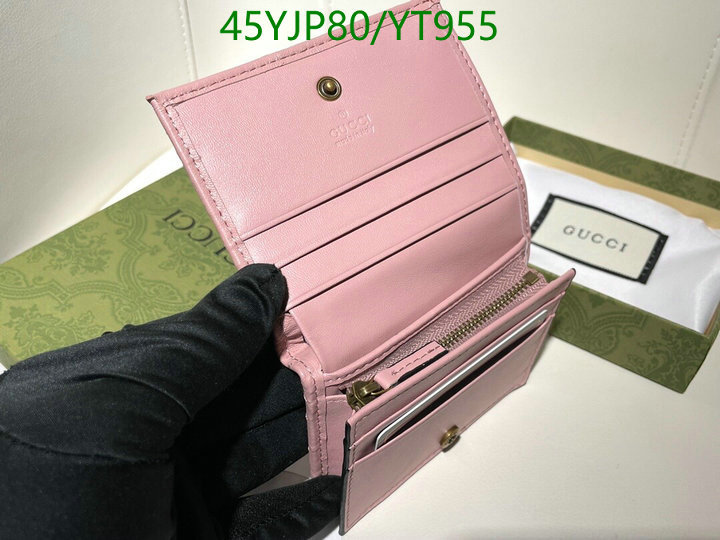Gucci Bag-(4A)-Wallet-,Code: YT955,$: 45USD