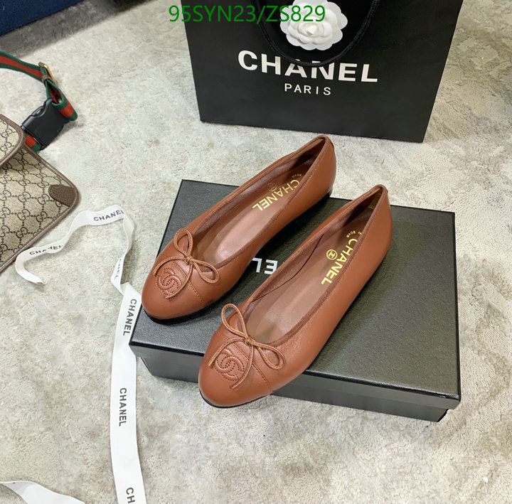 Chanel-Ballet Shoes,Code: ZS829,$: 95USD