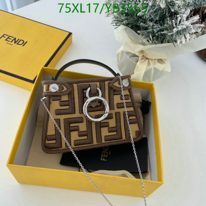 Fendi Bag-(4A)-Diagonal-,Code: YB3565,$: 75USD