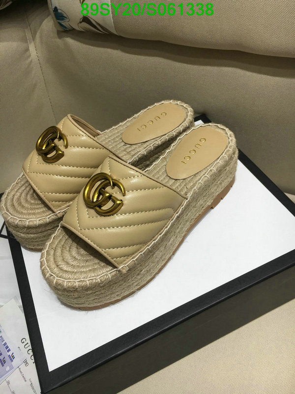 Women Shoes-Gucci, Code: S061338,$: 89USD