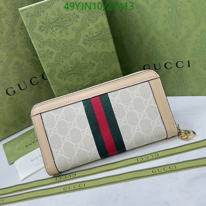 Gucci Bag-(4A)-Wallet-,Code: ZT413,$: 49USD