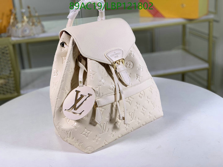 LV Bags-(4A)-Backpack-,Code: LBP121802,$: 89USD