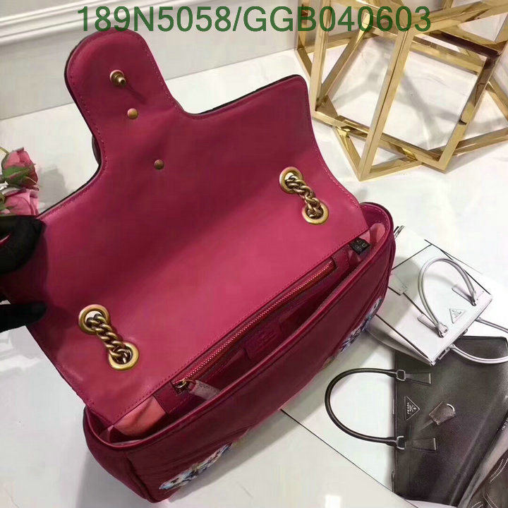 Gucci Bag-(Mirror)-Marmont,Code:GGB040603,$: 189USD