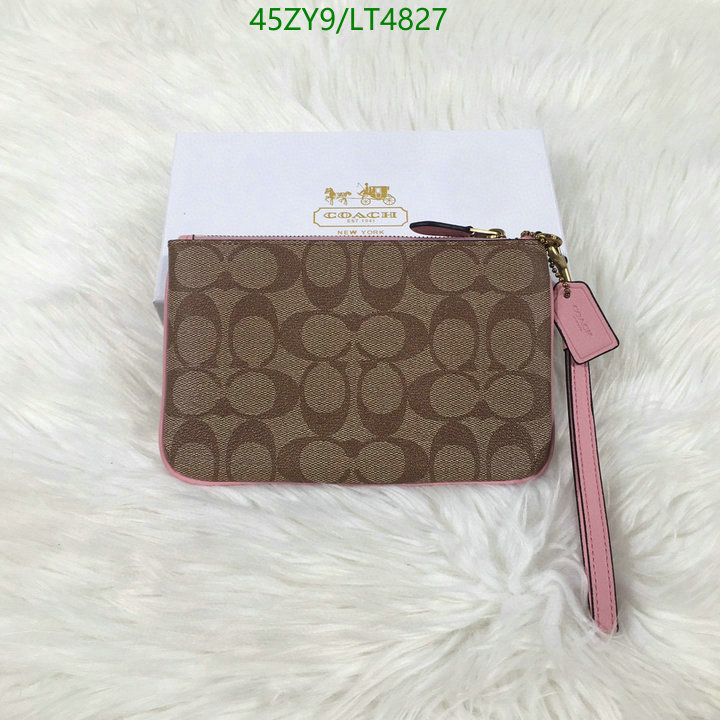 Coach Bag-(4A)-Wallet-,Code: LT4827,$: 45USD