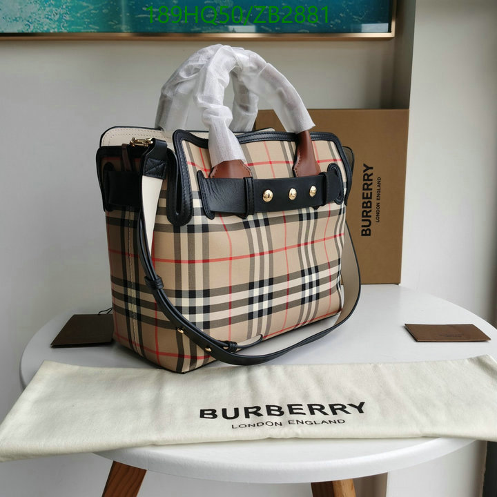 Burberry Bag-(Mirror)-Handbag-,Code: ZB2881,$: 189USD