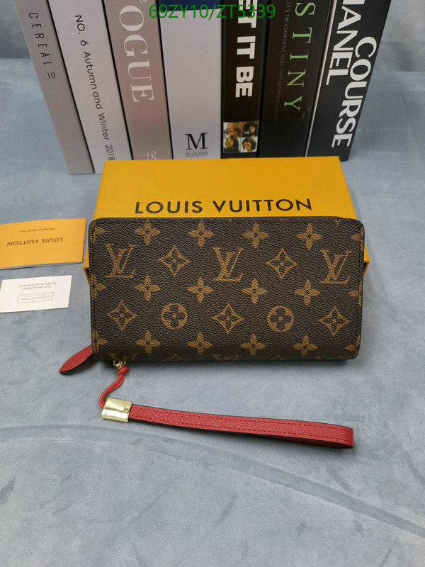 LV Bags-(4A)-Wallet-,Code: ZT5339,$: 69USD