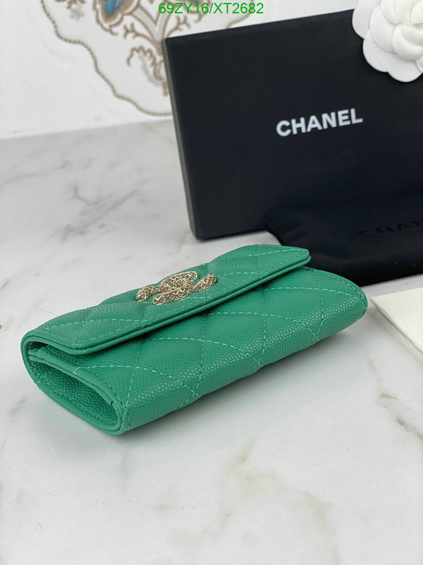 Chanel Bags ( 4A )-Wallet-,Code: XT2682,$: 69USD