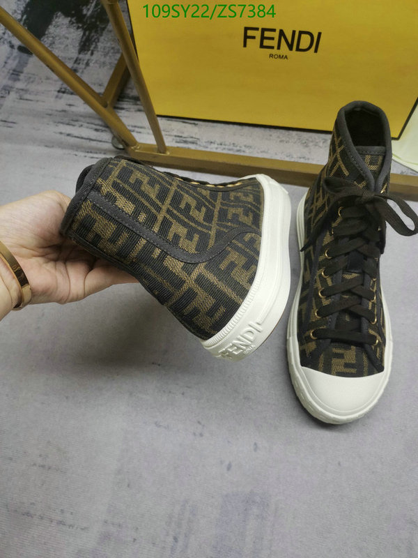 Men shoes-Fendi, Code: ZS7384,$: 109USD