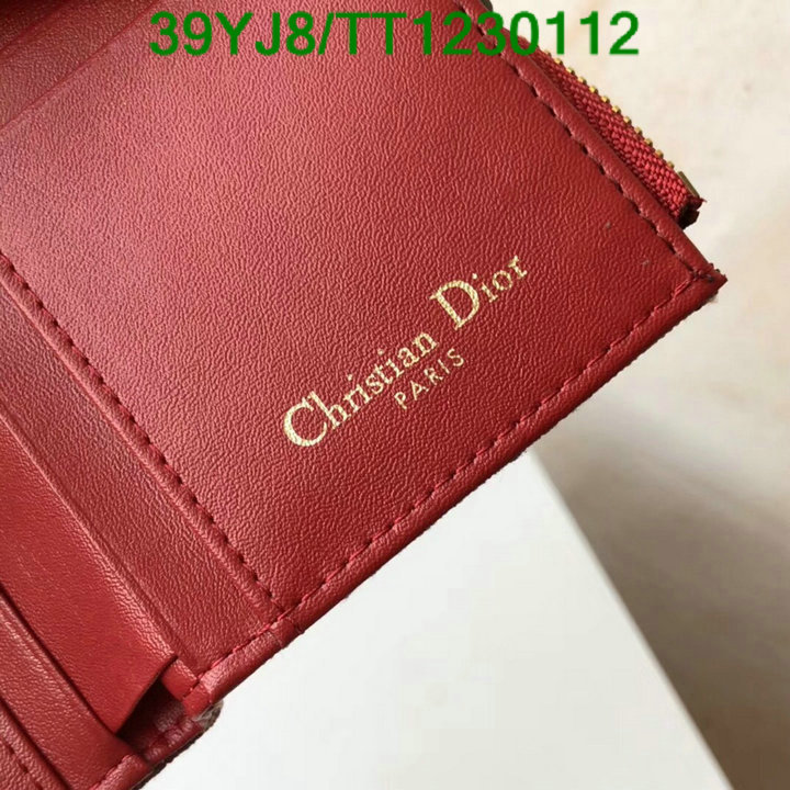 Dior Bags-(4A)-Wallet,Code: TT1230112,$: 39USD