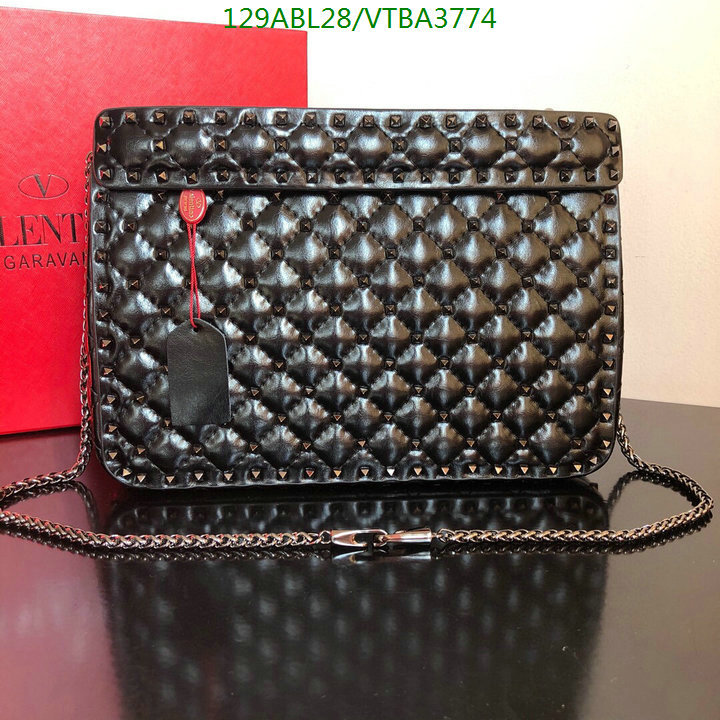 Valentino Bag-(4A)-Rockstud Spike-,Code: VTBA3774,$: 129USD