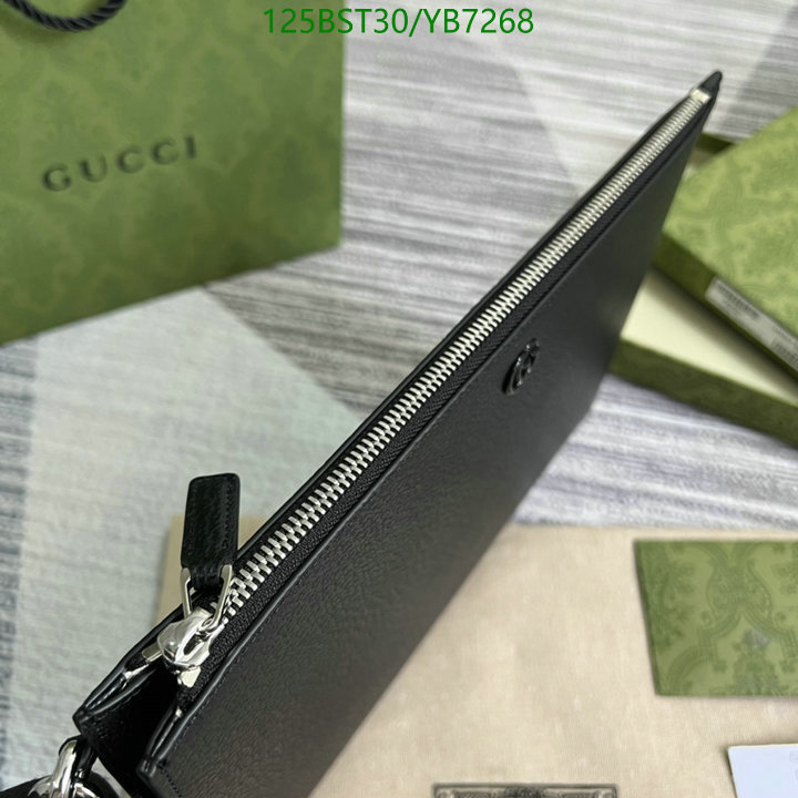 Gucci Bag-(Mirror)-Clutch-,Code: YB7268,$: 125USD