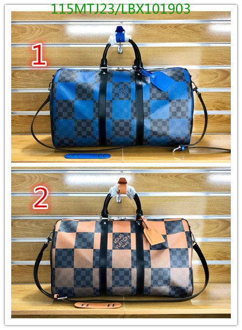 LV Bags-(4A)-Keepall BandouliRe 45-50-,Code: LBX101903,$: 115USD