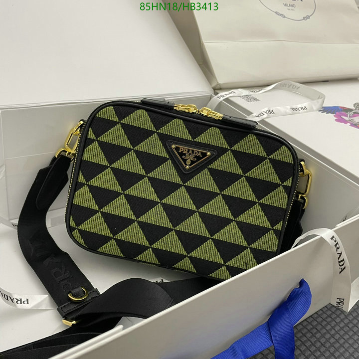 Prada Bag-(4A)-Diagonal-,Code: HB3413,$: 85USD