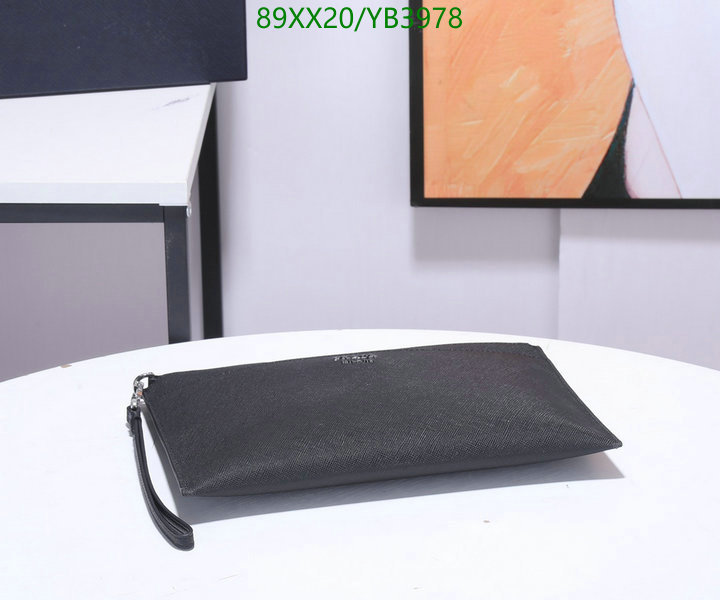 Prada Bag-(Mirror)-Clutch-,Code: YB3978,$: 89USD