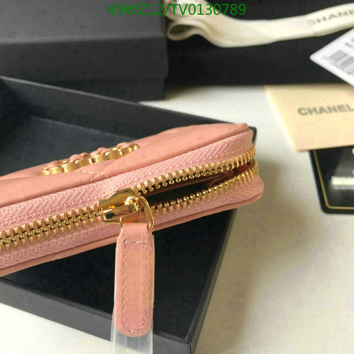 Chanel Bags ( 4A )-Wallet-,Code: TV0130789,$: 65USD