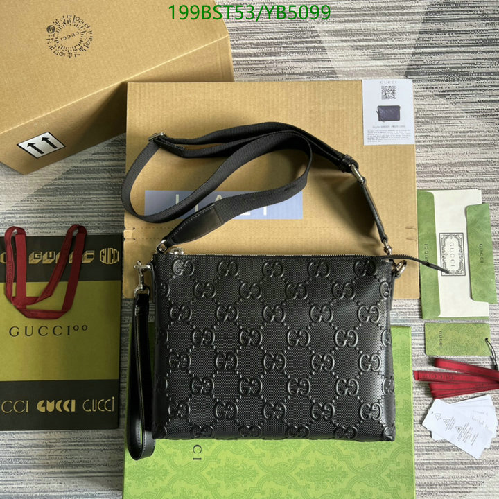 Gucci Bag-(Mirror)-Diagonal-,Code: YB5099,$: 199USD