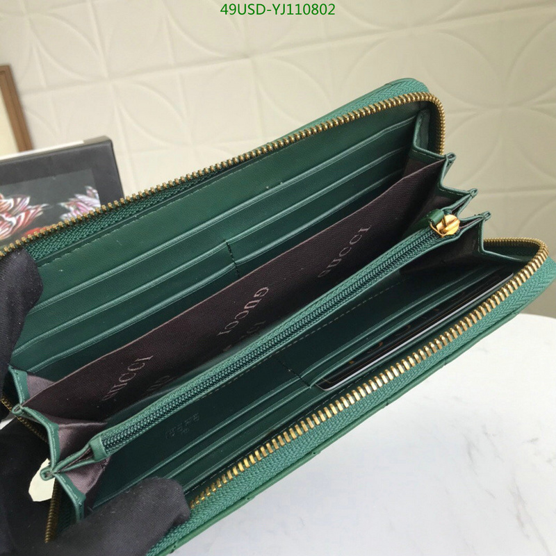 Gucci Bag-(4A)-Wallet-,Code: YJ110802,$:49USD